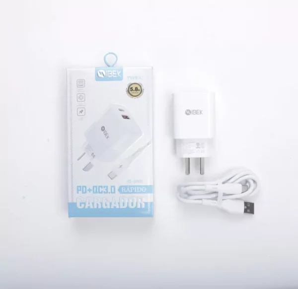 CARGADOR TIPO C 5.8 IBEK