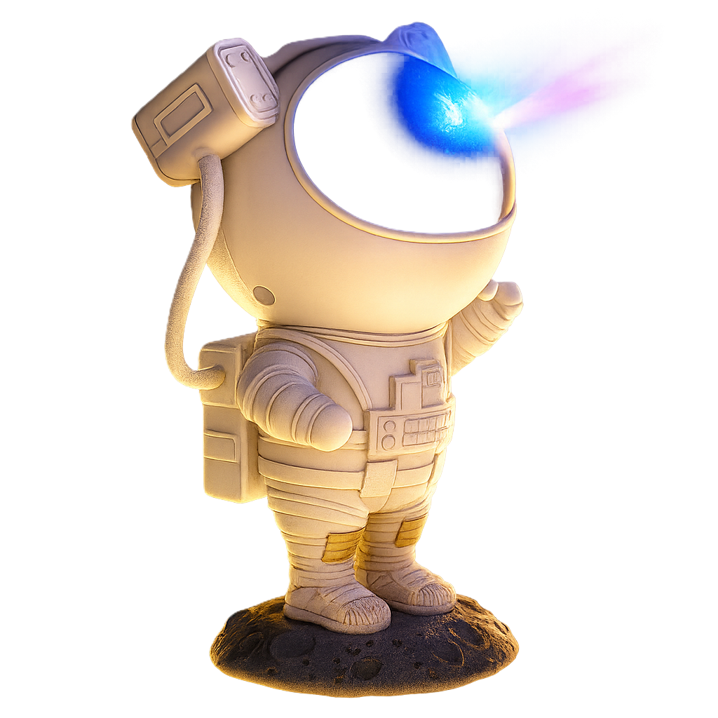 astronauta iluminacion led